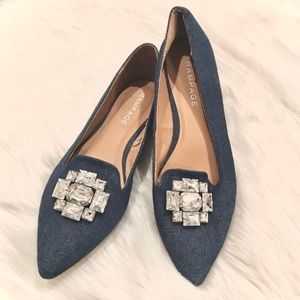 Rampage jeweled flats